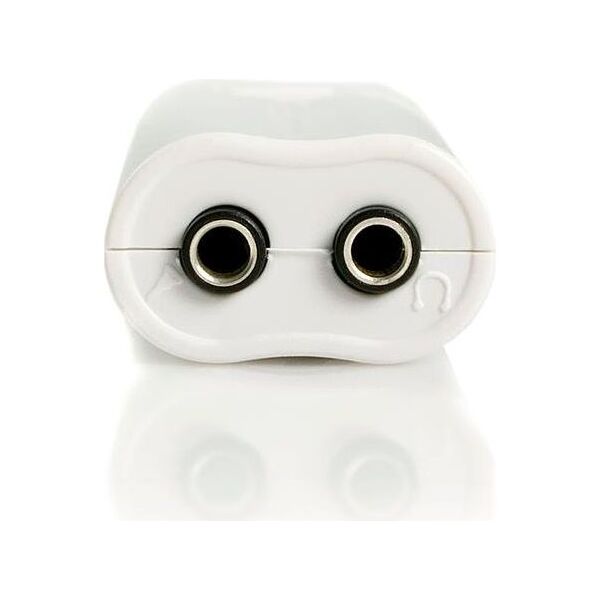 Adapter USB StarTech USB - Jack 3.5mm Biały  (ICUSBAUDIO)