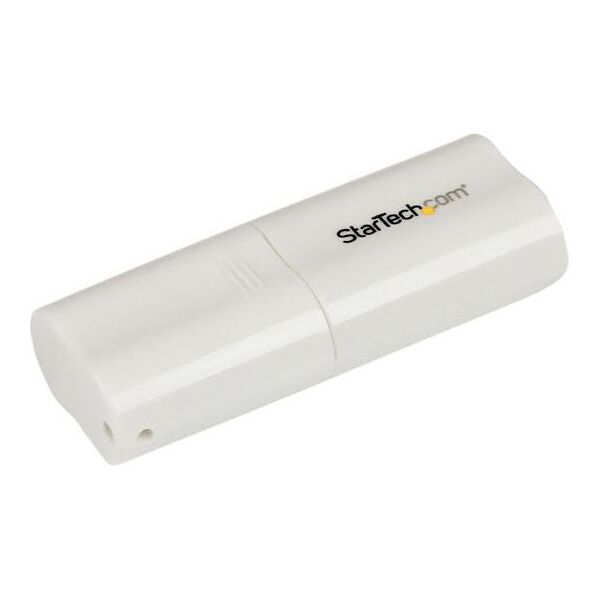 Adapter USB StarTech USB - Jack 3.5mm Biały  (ICUSBAUDIO)
