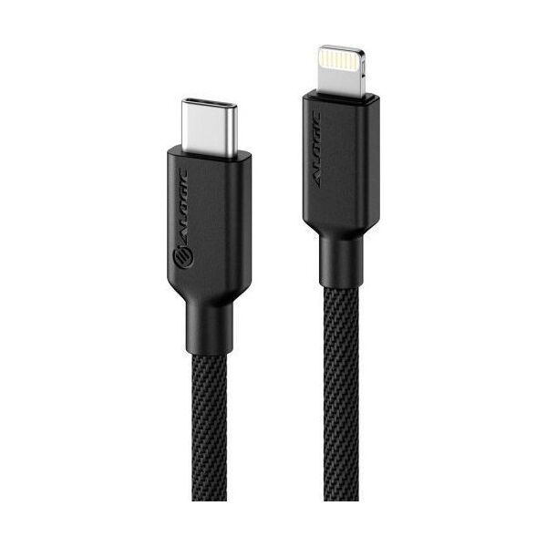 Kabel USB Alogic Alogic USB Kabel 2.0 USB-C St. --> Lightning St. 1m schwarz