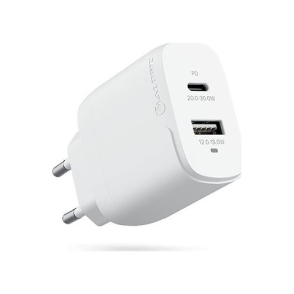 Ładowarka Alogic Alogic Ladeadapter USB-C 2x32W                          weiß