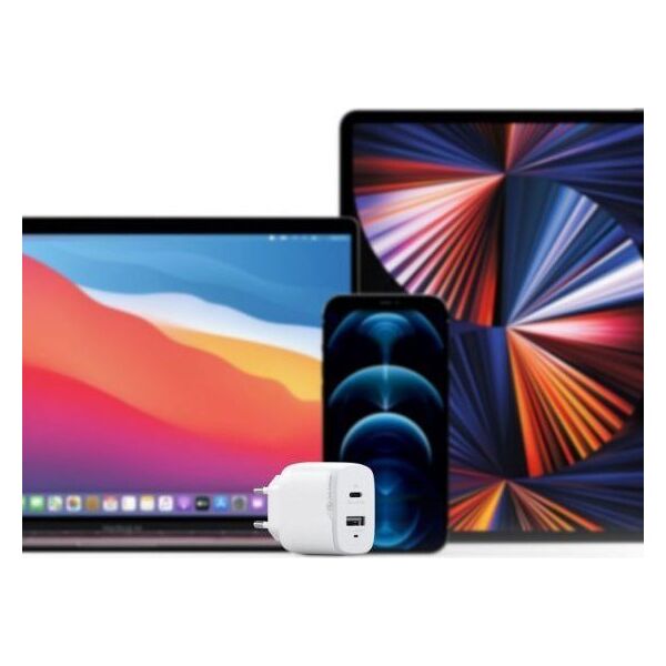 Ładowarka Alogic Alogic Ladeadapter USB-C 2x32W                          weiß
