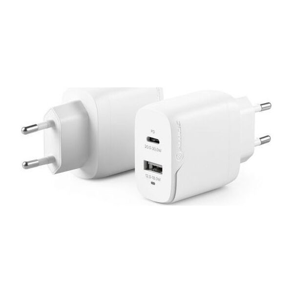 Ładowarka Alogic Alogic Ladeadapter USB-C 2x32W                          weiß