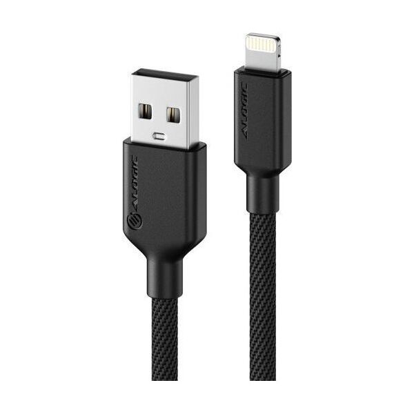 Kabel USB Alogic Alogic USB 2.0 Anschlusskabel Typ A -Lightning M/M   2m,  sw