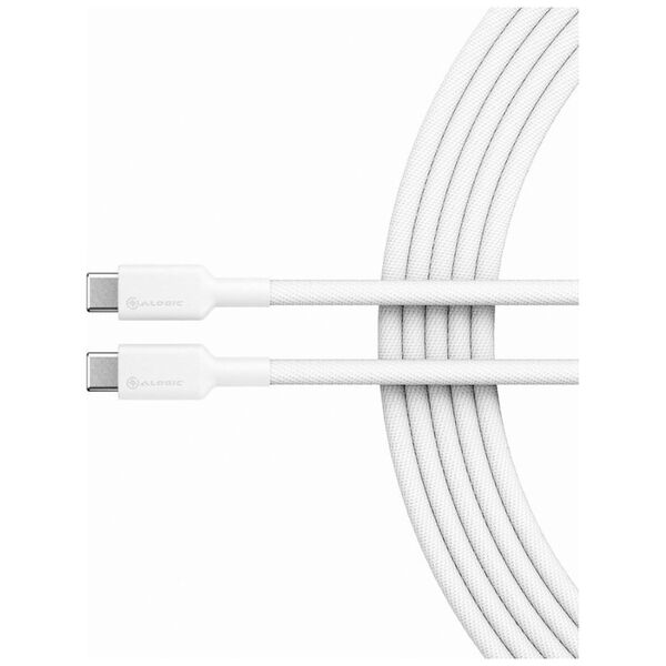 Kabel USB Alogic Alogic USB 2.0 Anschlusskabel Typ C -C 5A M/M        1m, wei