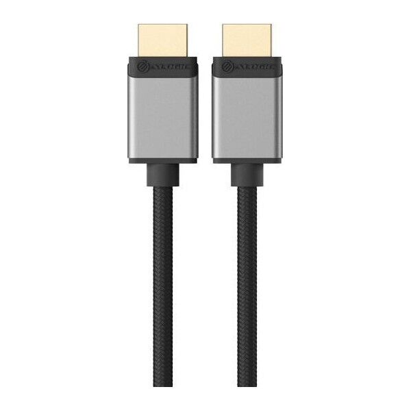 Alogic Alogic HDMI Kabel   8K 60Hz St/St      1m         space grey