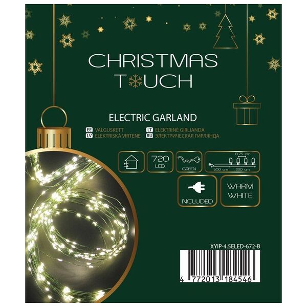 ΧΡΙΣΤΟΥΓΕΝΝΙΑΤΙΚΑ_TO MICRO 720LED 220CMX16 STR ΠΡΑΣΙΝΟ W ΖΕΣΤΑ φωτάκια χριστουγεννιάτικου δέντρου 14149575 4772013184546