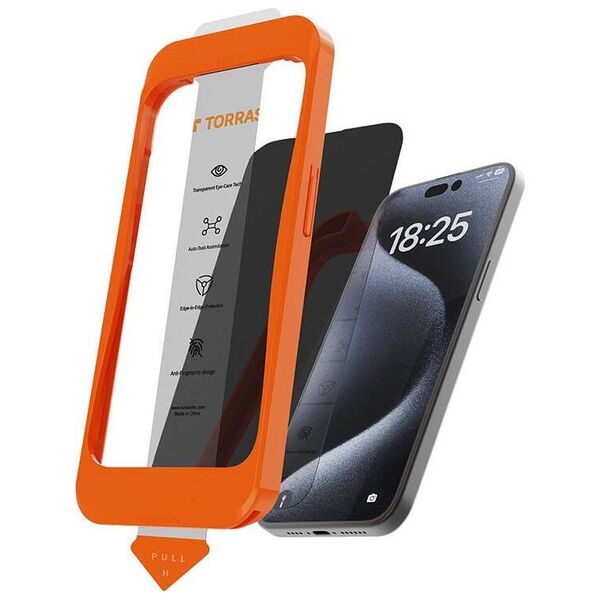 Torras Szkło hartowane Torras Install Master dla iPhone 16 ProMax