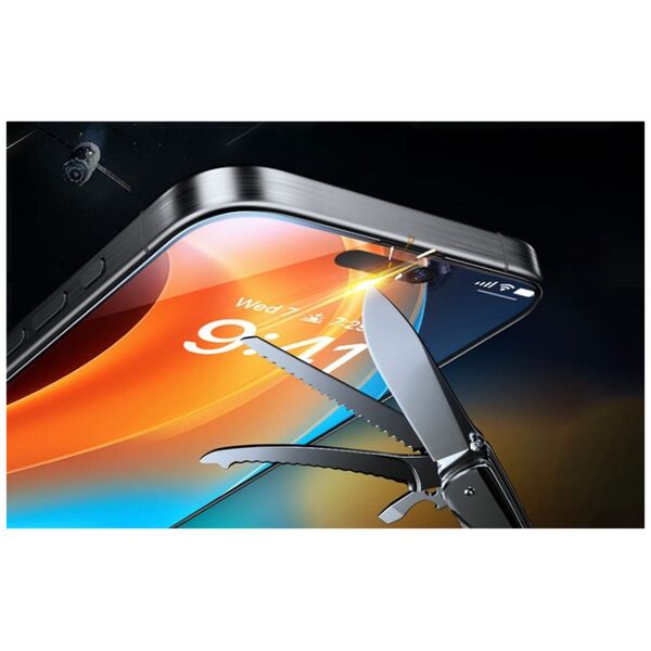 Torras Szkło hartowane Torras Install Master dla iPhone 16 Pro