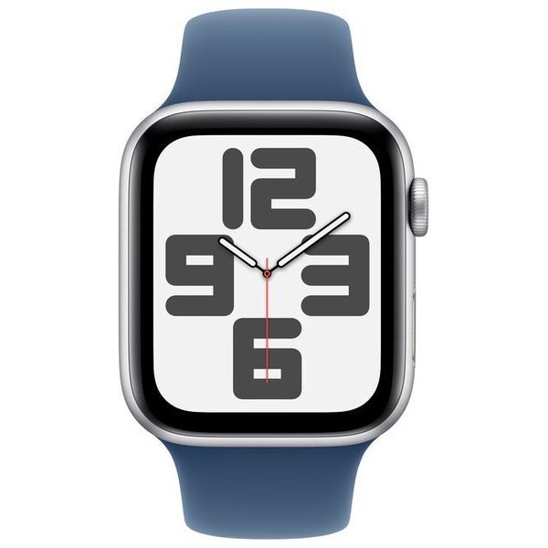 Smartwatch Apple Watch SE GPS 44mm Silver Alu Sport M/L Niebieski  (MXGQ3QF/A)