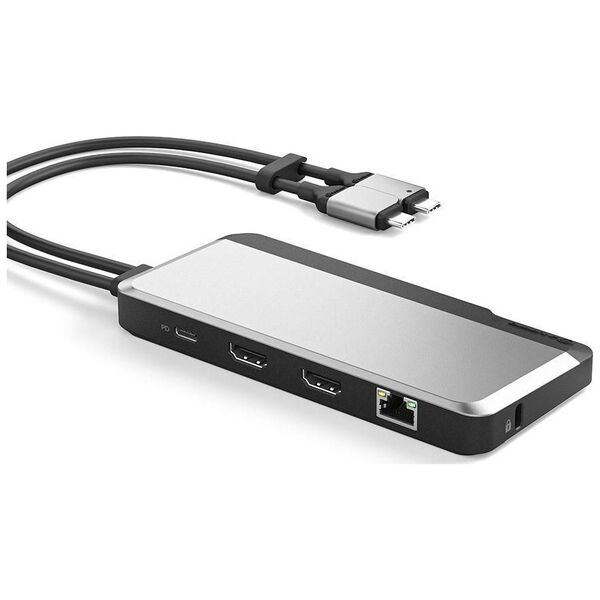 Stacja/replikator Alogic USB-C 10w1 (U2CSH-SGR)