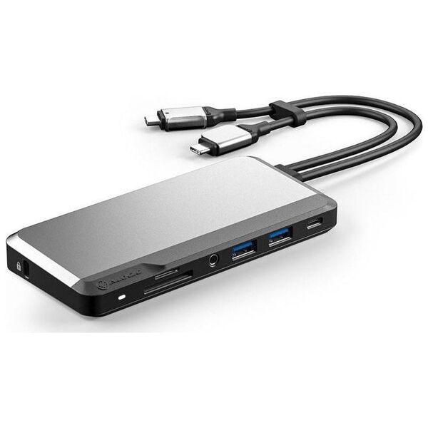 Stacja/replikator Alogic USB-C 10w1 (U2CSH-SGR)
