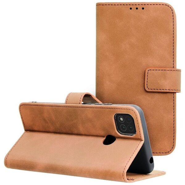 ForCell Kabura Forcell TENDER Book do XIAOMI Redmi 9C / 9C NFC brązowy