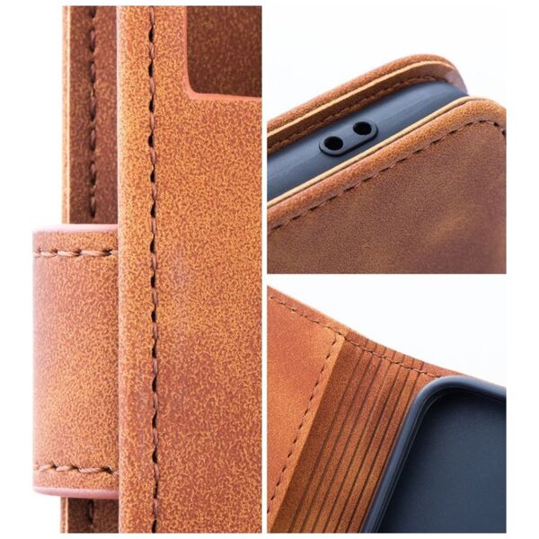 ForCell Kabura Forcell TENDER Book do XIAOMI Redmi 9C / 9C NFC brązowy