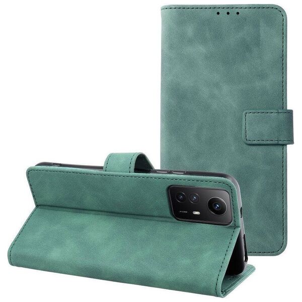 OEM Kabura TENDER Book do XIAOMI Redmi Note 12S zielony