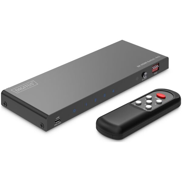 DIGITUS 4x1 HDMI Switch 8K/60Hz