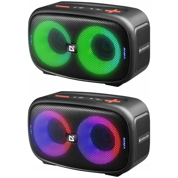 ML GŁOŚNIK DEFENDER Q5 BLUETOOTH 5.3 20W LED/BT/FM/USB/TWS