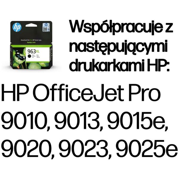 Kasete HP No.963XL (3JA30AE) BK 2000psl. OEM