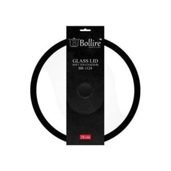 Bollire Bollire stiklinis dangtis su siliconiniais kraštais Milano, 28 cm 13943939 4752132002624