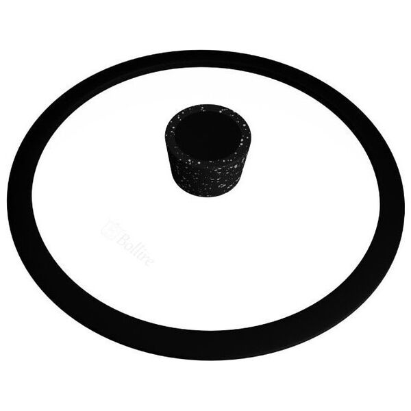 Bollire Bollire stiklinis dangtis su siliconiniais kraštais Milano, 28 cm 13943939 4752132002624