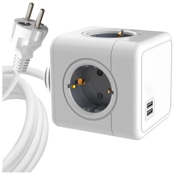 Πολύπριζο ProXtend 4-way Schuko Power Cube 1,4M 14092012 5714590123319