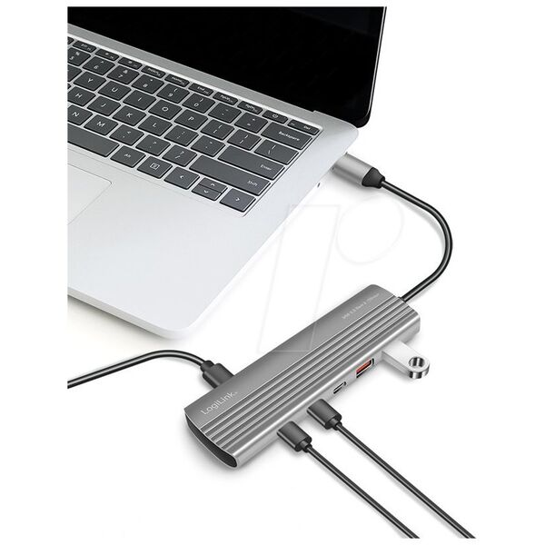 LogiLink LogiLink USB 3.2 Gen2 Hub 10+1-Port αλουμίνιο 14136099 4052792072259