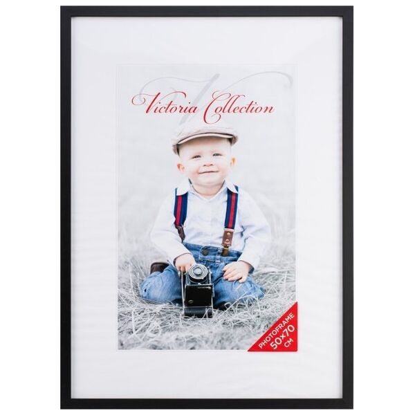 Κορνίζα φωτογραφιών Victoria Collection Cubo 50x70, μαύρο (VF2275) 13991775 4741326214288