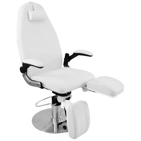 Azzurro FOTEL PODOLOGICZNY HYDRAULICZNY AZZURRO 713A BIAŁY