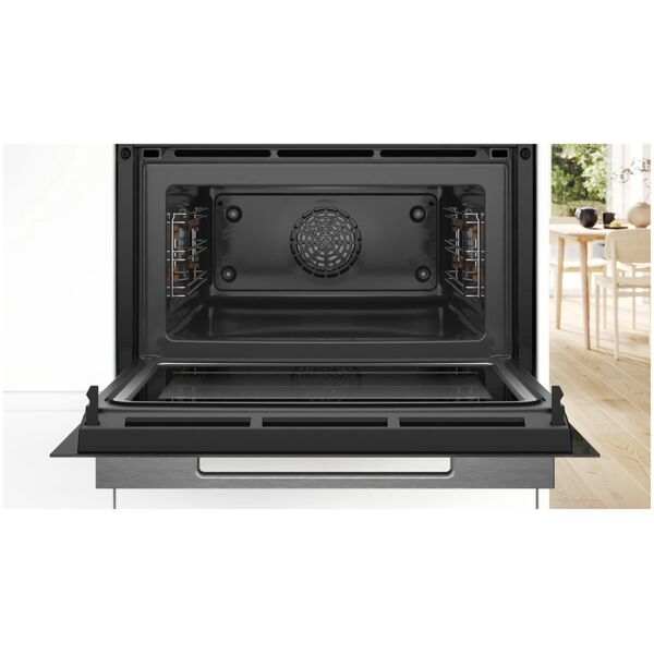Piekarnik Bosch Built-in compact oven, Bosch CMG7241W1, with microwave function