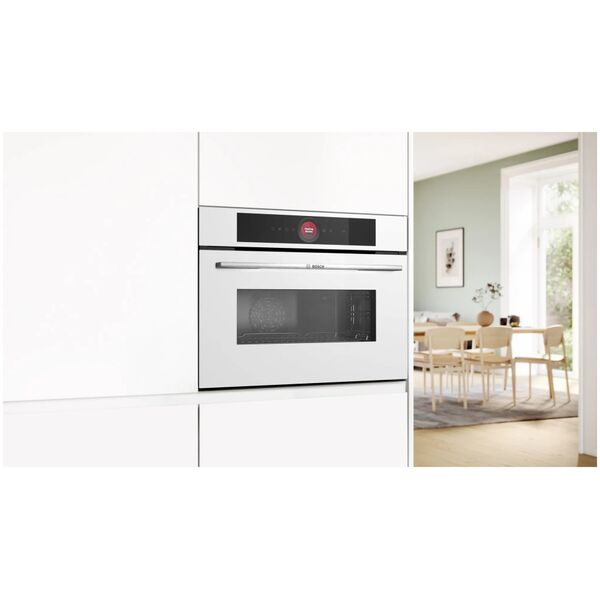 Piekarnik Bosch Built-in compact oven, Bosch CMG7241W1, with microwave function