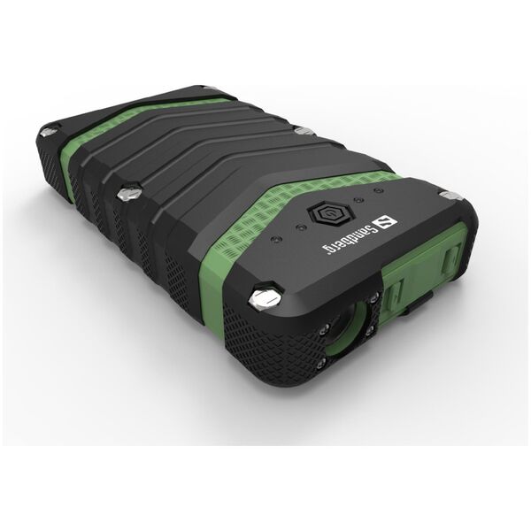 Powerbank Sandberg Survivor 420-36 20100mAh Czarno-zielony