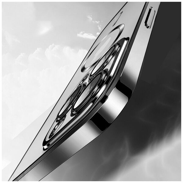 Vmax Electroplating Mag TPU case for Samsung Galaxy S25 black 6976757305009