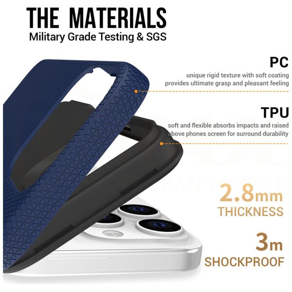 Vmax Triangle case for Samsung Galaxy S25 Plus navy blue 6976757305153