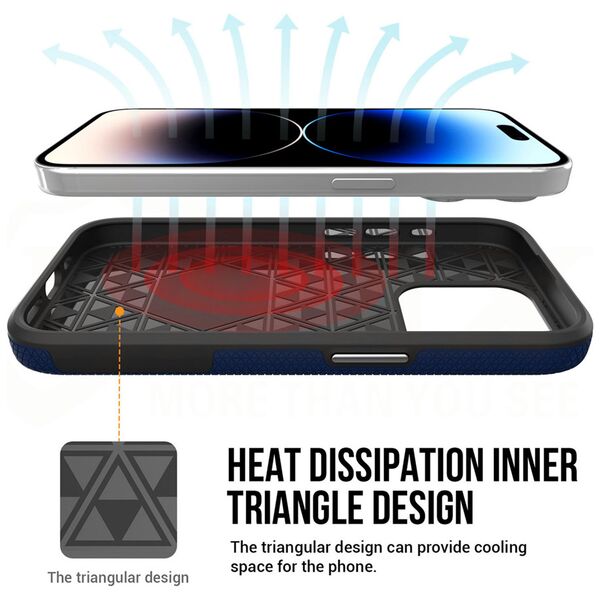 Vmax Triangle case for Samsung Galaxy S25 Plus navy blue 6976757305153