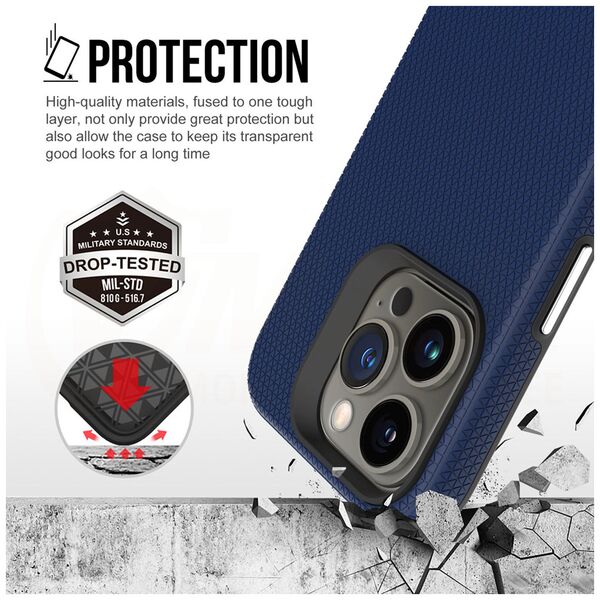 Vmax Triangle case for Samsung Galaxy S25 Plus navy blue 6976757305153