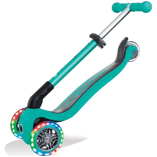 Hulajnoga Globber Junior Foldable Lights Turkusowy (437-107)