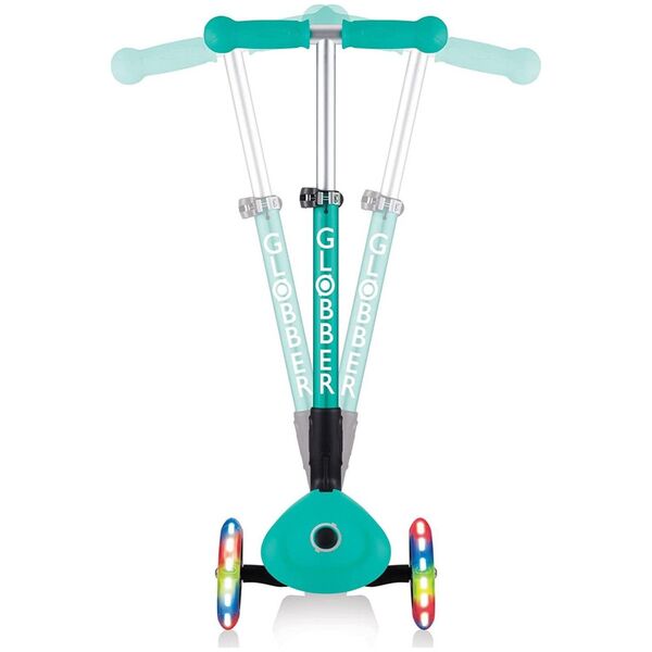 Hulajnoga Globber Junior Foldable Lights Turkusowy (437-107)