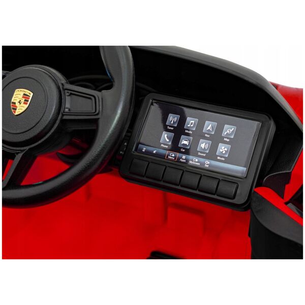 Pojazd Porsche Spyder RS 718 Czerwony