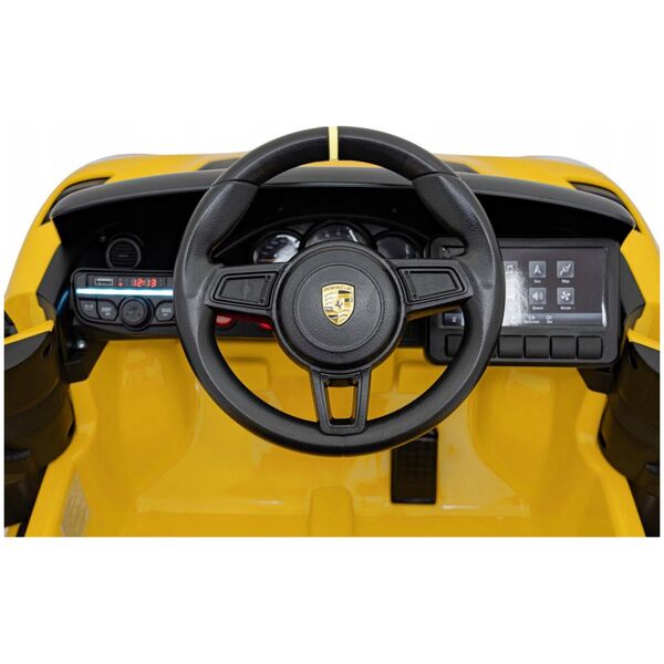 Pojazd Porsche Spyder RS 718 Żółty
