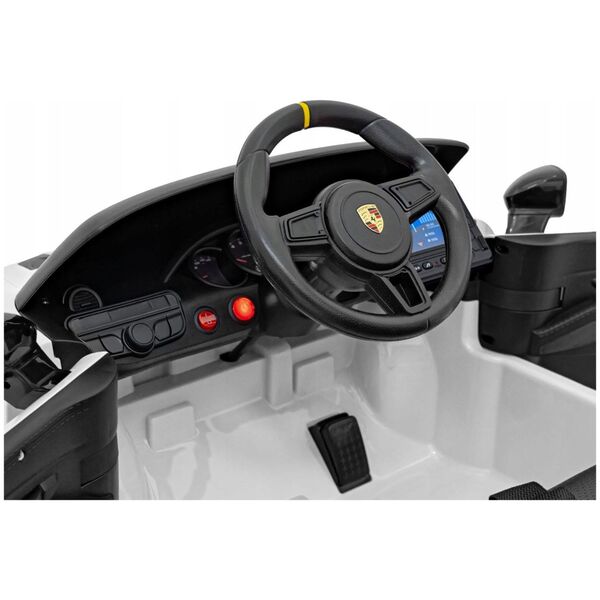 Pojazd Porsche Spyder RS 718 Biały MP4