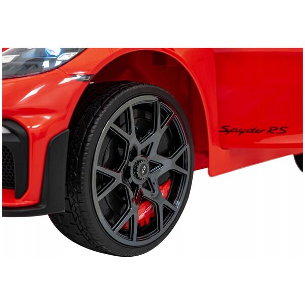 Pojazd Porsche Spyder RS 718 Czerwony MP4