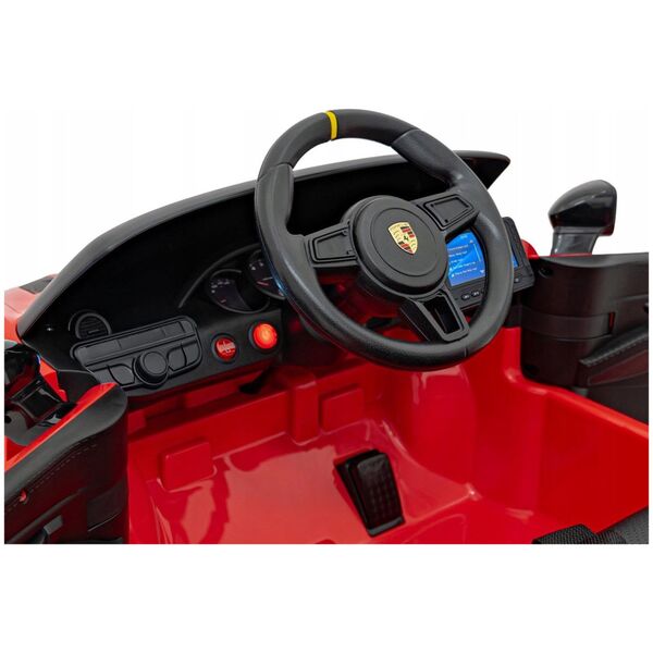 Pojazd Porsche Spyder RS 718 Czerwony MP4