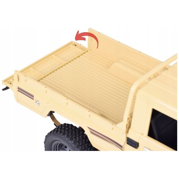 Autko Pickup Toyota Land Cruiser 4x4 samochód na pilota RC0672