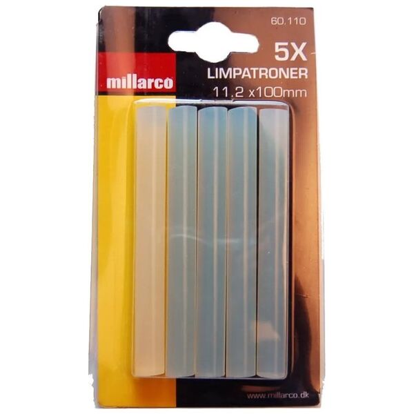 Πιστόλι κόλλας Usorteret Limpatroner 11,2x100 mm. -5 τεμ. 13939191 5708614601105
