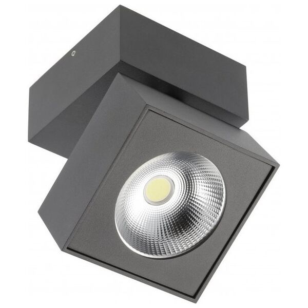Oprawa Led Czarny Bianco 8W 680Lm 4000K 240V Ip20 36St Kwadrat Ld-Bnc8Wkc-Nb Gtv