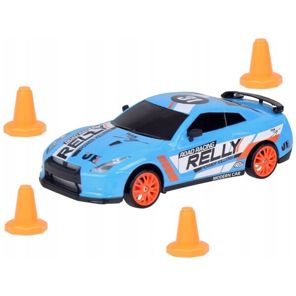 Samochód zdalnie sterowany do driftu AUTO drift pilot RC pachołki RC0697