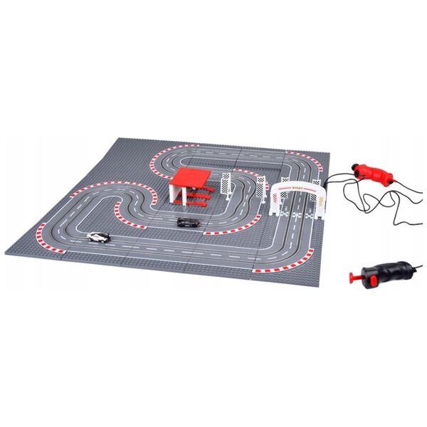 Bugatti Wyścigowy Tor z Klocków 2 Auta na Pilota! Super zabawa RC0664