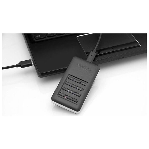 Dysk zewnętrzny SSD Verbatim Store 'n' Go Portable 256GB Czarny (53402)