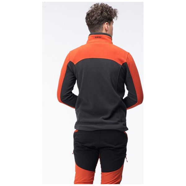 Męski polar ciepły 280g/m2 bluza polarowa Hi-Tec Monar rozmiar XXXL