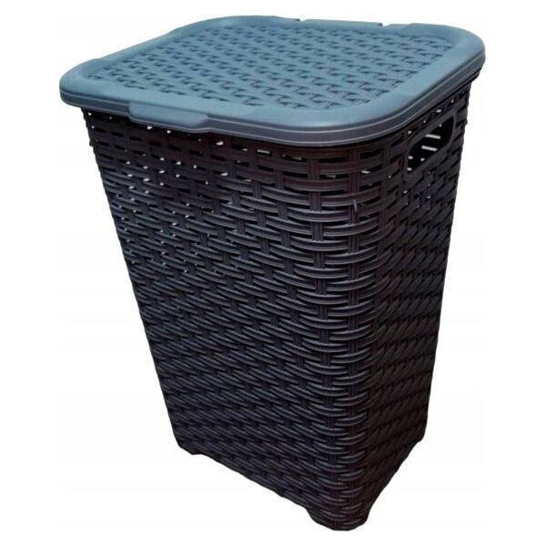 Kosz na bieliznę RATTAN 45l-popiel