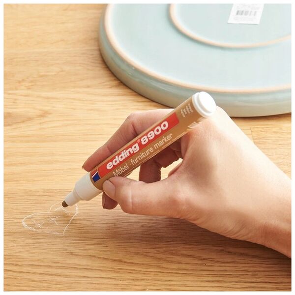 Edding 8900 Furniture Marker Teak / møbel rep. Pen